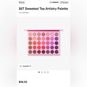 35t morphe eyeshadow palette